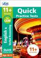 11+ Verbal Reasoning Quick Practice Tests Age 10-11 (Year 6)