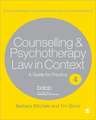 Legal Issues Across Counselling & Psychotherapy Settings: A Guide for Practice