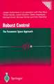 Robust Control: The Parameter Space Approach