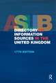 ASLIB Directory of Information Sources in the United Kingdom