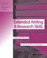 Extended Writing and Research Skills