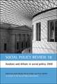 Social Policy Review 18: Analysis and debate in social policy, 2006