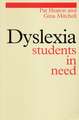 Dyslexia – Students in Need