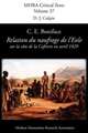 Relation Du Naufrage Du Navire Francais L'Eole Sur La Cote de La Caffrerie, En Avril 1829