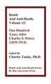 Death and Anti-Death, Volume 12: One Hundred Years After Charles S. Peirce (1839-1914)