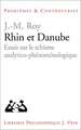 Rhin Et Danube: Essais Sur Le Schisme Analytico-Phenomenologique