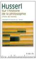 Sur L'Histoire de La Philosophie: Choix de Textes