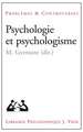 Psychologie Et Psychologisme