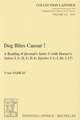 Dog Bites Caesar!: A Reading of Juvenal's Satire 5 (with Horace's Satires I.5; II.5; II.6; Epistles I.1; I.16; I.17)