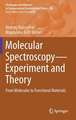 Molecular Spectroscopy—Experiment and Theory: From Molecules to Functional Materials