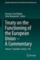 Treaty on the Functioning of the European Union - A Commentary: Volume I: Preamble, Articles 1-89