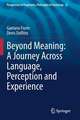 Beyond Meaning: A Journey Across Language, Perception and Experience