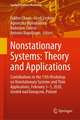 Nonstationary Systems: Theory and Applications: Contributions to the 13th Workshop on Nonstationary Systems and Their Applications, February 3-5, 2020, Grodek nad Dunajcem, Poland