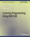 Learning Programming Using Matlab