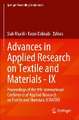 Advances in Applied Research on Textile and Materials - IX: Proceedings of the 9th International Conference of Applied Research on Textile and Materials (CIRATM)