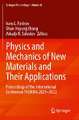 Physics and Mechanics of New Materials and Their Applications: Proceedings of the International Conference PHENMA 2021-2022