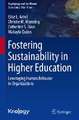 Fostering Sustainability in Higher Education: Leveraging Human Behavior in Organizations