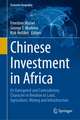 Chinese Investment in Africa : Its Variegated and Contradictory Character in Relation to Land, Agriculture, Mining and Infrastructure 