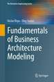 Fundamentals of Business Architecture Modeling