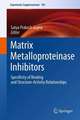 Matrix Metalloproteinase Inhibitors: Specificity of Binding and Structure-Activity Relationships