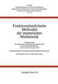 Funktionalanalytische Methoden der numerischen Mathematik: Vortragsauszüge der Tagung über funktionalanalytische Methoden der numerischen Mathematik vom 19. bis 25. November 1967 im Mathematischen Forschungsinstitut Oberwolfach (Schwarzwald)