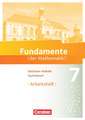 Fundamente der Mathematik 7. Schuljahr. Arbeitsheft mit Lösungen - Gymnasium Sachsen-Anhalt