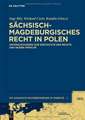 Sächsisch-magdeburgisches Recht in Polen: Untersuchungen zur Geschichte des Rechts und seiner Sprache