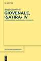 Giovenale, "Satira" IV: Introduzione, Traduzione e Commento