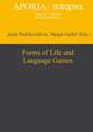 Forms of Life and Language Games