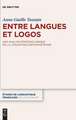 Entre Langues Et Logos