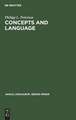 Concepts and language: an essay in generative semantics and the philosophy of language