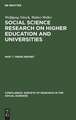 Trend report: aus: Social science research on higher education and universities, Pt. I