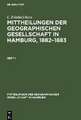 Mittheilungen der Geographischen Gesellschaft in Hamburg, 1882¿1883