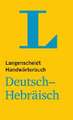 Langenscheidt Handwörterbuch Deutsch-Hebräisch - für Schule, Studium und Beruf