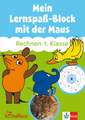 Mein Lernspaß-Block mit der Maus. Rechnen 1. Klasse