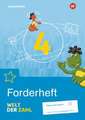 Welt der Zahl 4. Forderarbeitsheft. Allgemeine Ausgabe