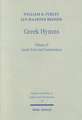 Greek Hymns: A Selection of Greek Religious Poetry from the Archaic to the Hellenistic Period