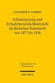 Erfinderprinzip Und Erfinderpersonlichkeitsrecht Im Deutschen Patentrecht Von 1877 Bis 1936: Homiletische Erkundungen Bei Karl Philipp Moritz