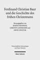 Ferdinand Christian Baur Und Die Geschichte Des Fruhen Christentums: On the Personal Individuation of the Holy Spirit