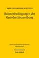 Rahmenbedingungen Der Grundrechtsausubung: Insbesondere Zu Offentlichen Foren ALS Rahmenbedingung Der Versammlungsfreiheit