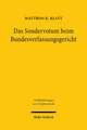 Das Sondervotum beim Bundesverfassungsgericht