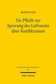 Die Pflicht zur Sperrung des Luftraums über Konfliktzonen