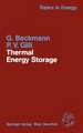 Thermal Energy Storage: Basics, Design, Applications to Power Generation and Heat Supply