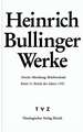 Heinrich Bullinger. Werke: Briefe Des Jahres 1543