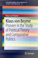 Klaus von Beyme: Pioneer in the Study of Political Theory and Comparative Politics