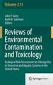 Ecological Risk Assessment for Chlorpyrifos in Terrestrial and Aquatic Systems in the United States