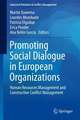 Promoting Social Dialogue in European Organizations: Human Resources Management and Constructive Conflict Management