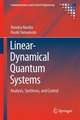 Linear Dynamical Quantum Systems: Analysis, Synthesis, and Control