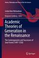 Academic Theories of Generation in the Renaissance: The Contemporaries and Successors of Jean Fernel (1497-1558)