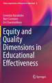 Equity and Quality Dimensions in Educational Effectiveness